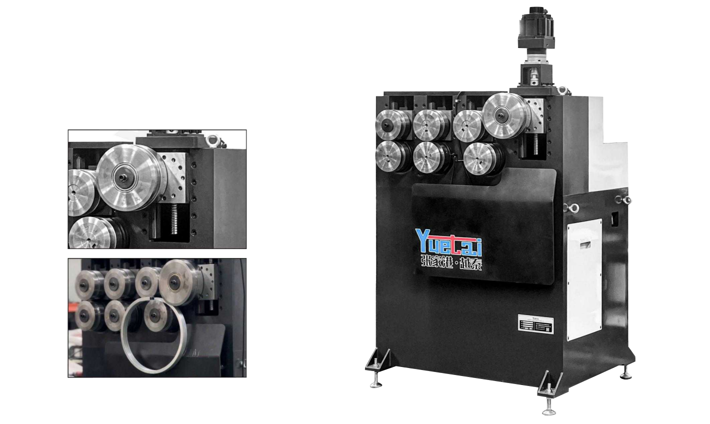 CNC40/60/80S立式滚圆机