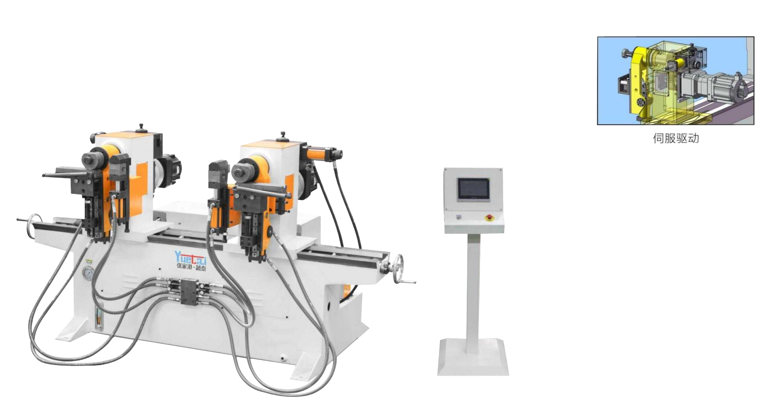 NC38伺服双头弯管机